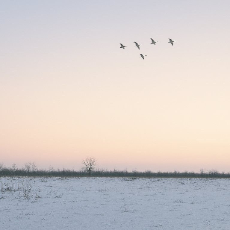snow geese