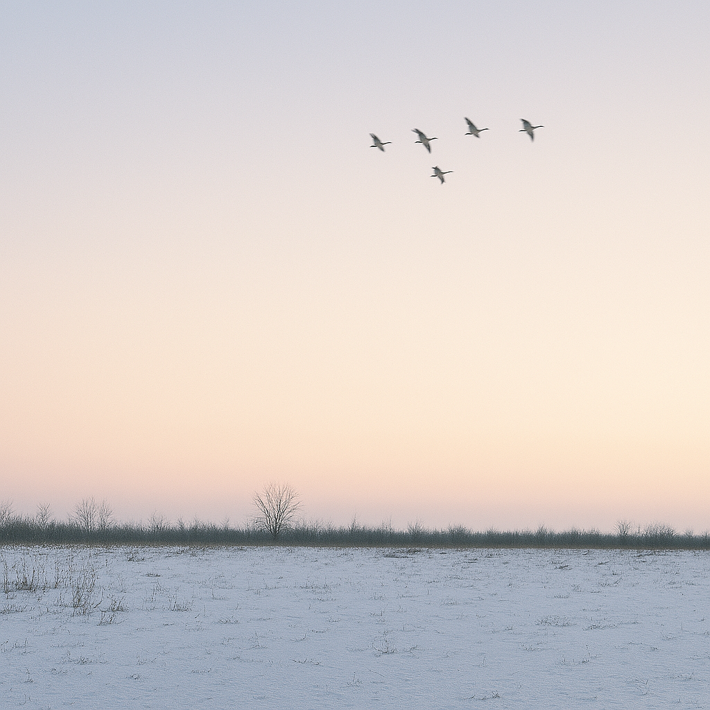 snow geese